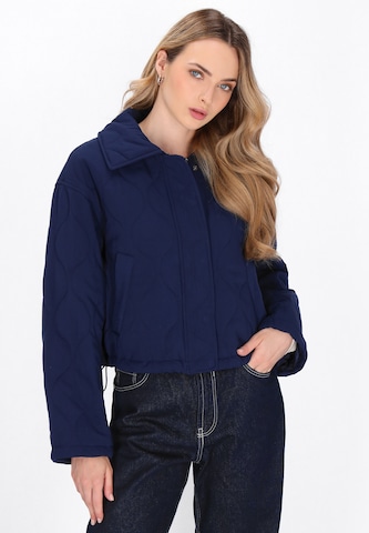 DreiMaster Vintage Tussenjas 'Vintage' in Blauw: voorkant