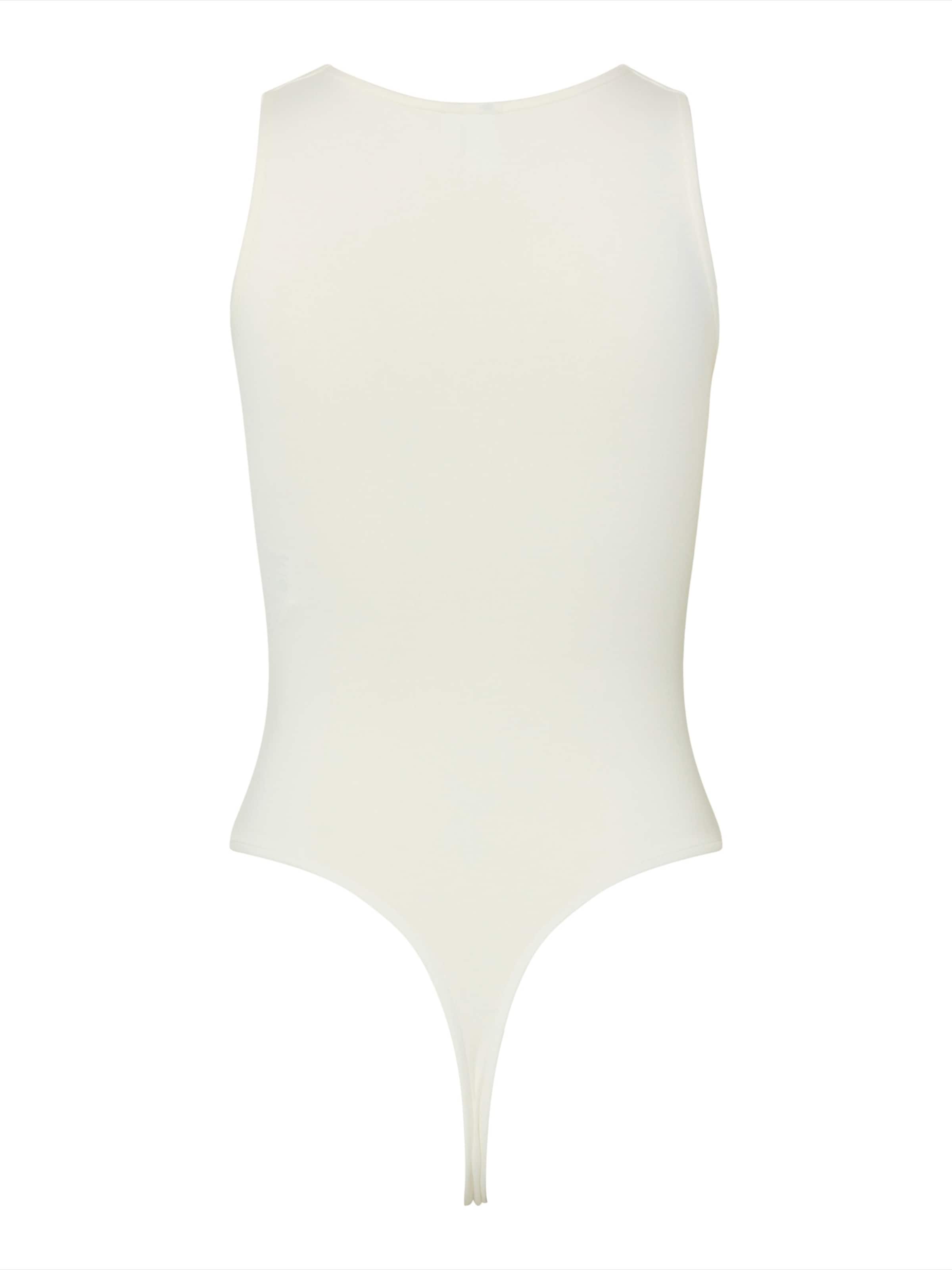 YAS Shirt Bodysuit &#x27;YASRUBY&#x27; in White