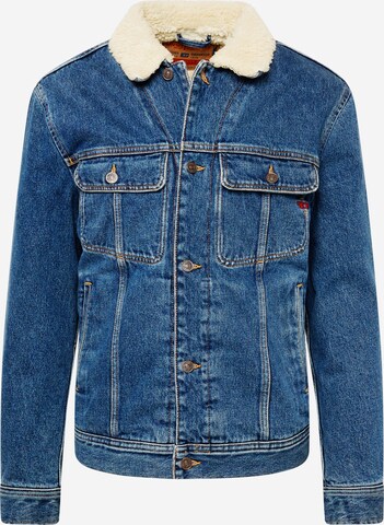 DIESEL Between-Season Jacket 'BARCY' in Blue: front