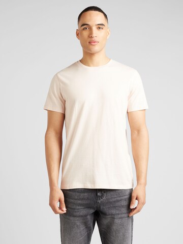 T-Shirt 'Aspen' SELECTED en rose : devant