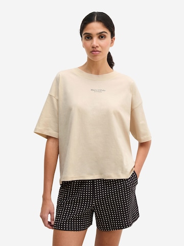 Pyjama ' Mix N Match ' Marc O'Polo en beige : devant