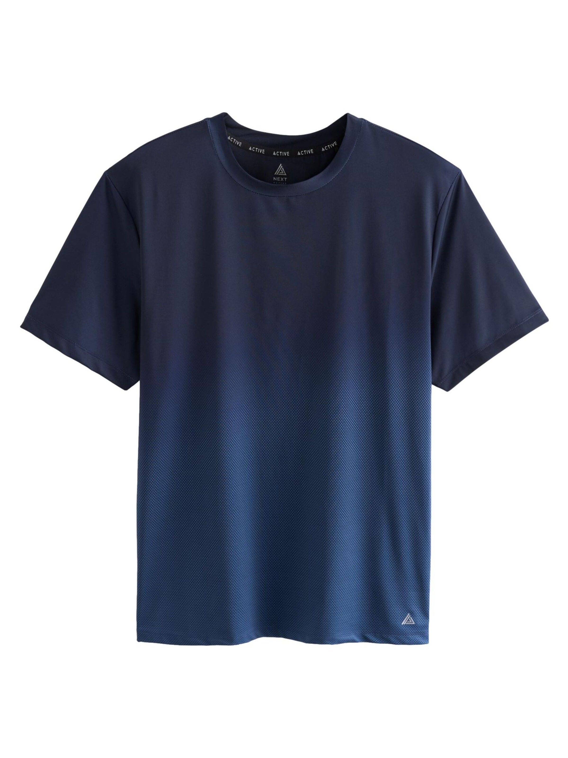 Next T-Shirt in Blau: Vorderseite
