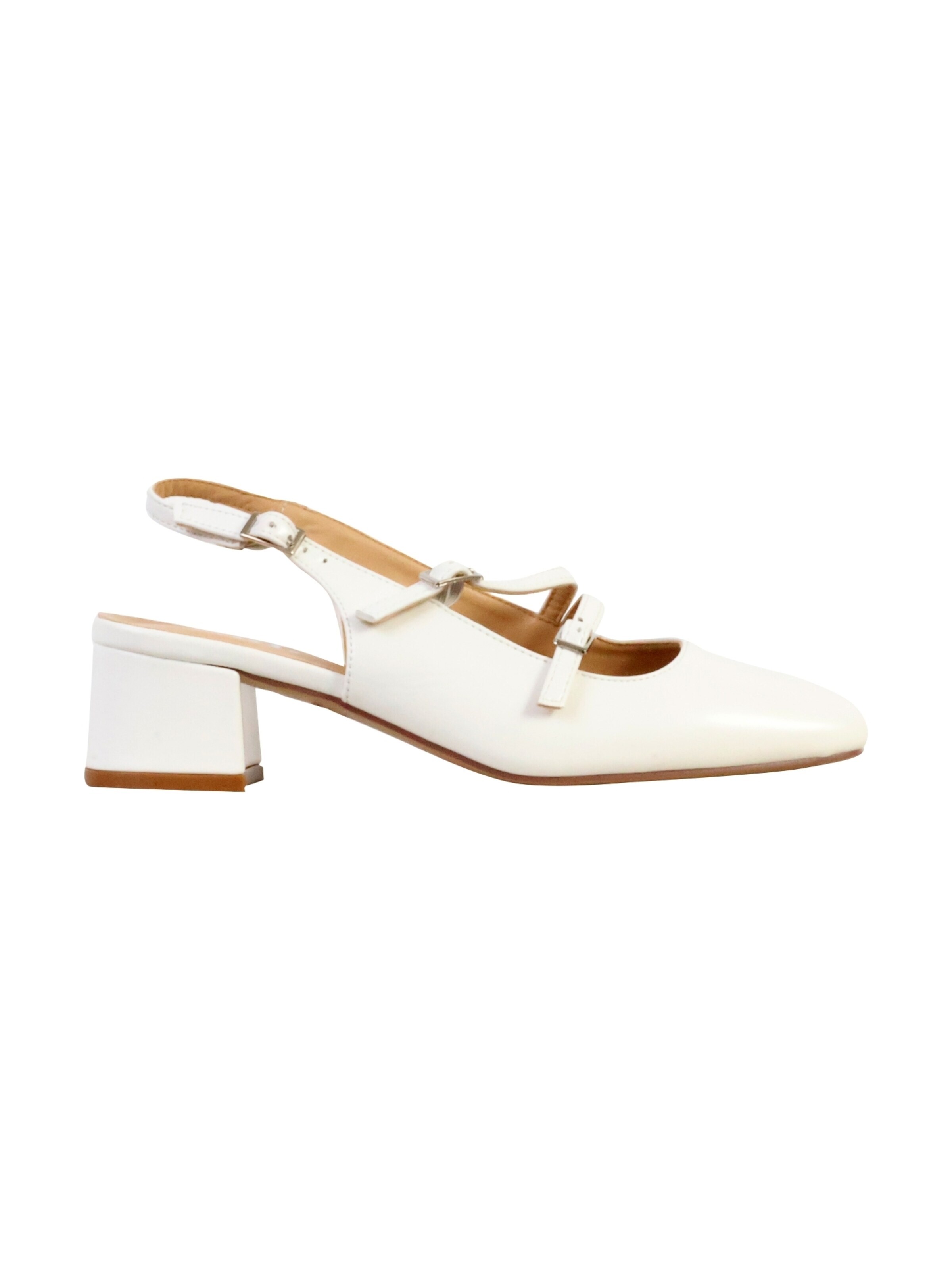Super Mode Pumps 'Pumps mit Riemchen „Inia“' in White