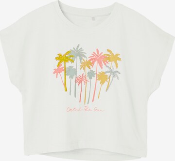 NAME IT - Camiseta 'HARIKKE' en blanco: frente