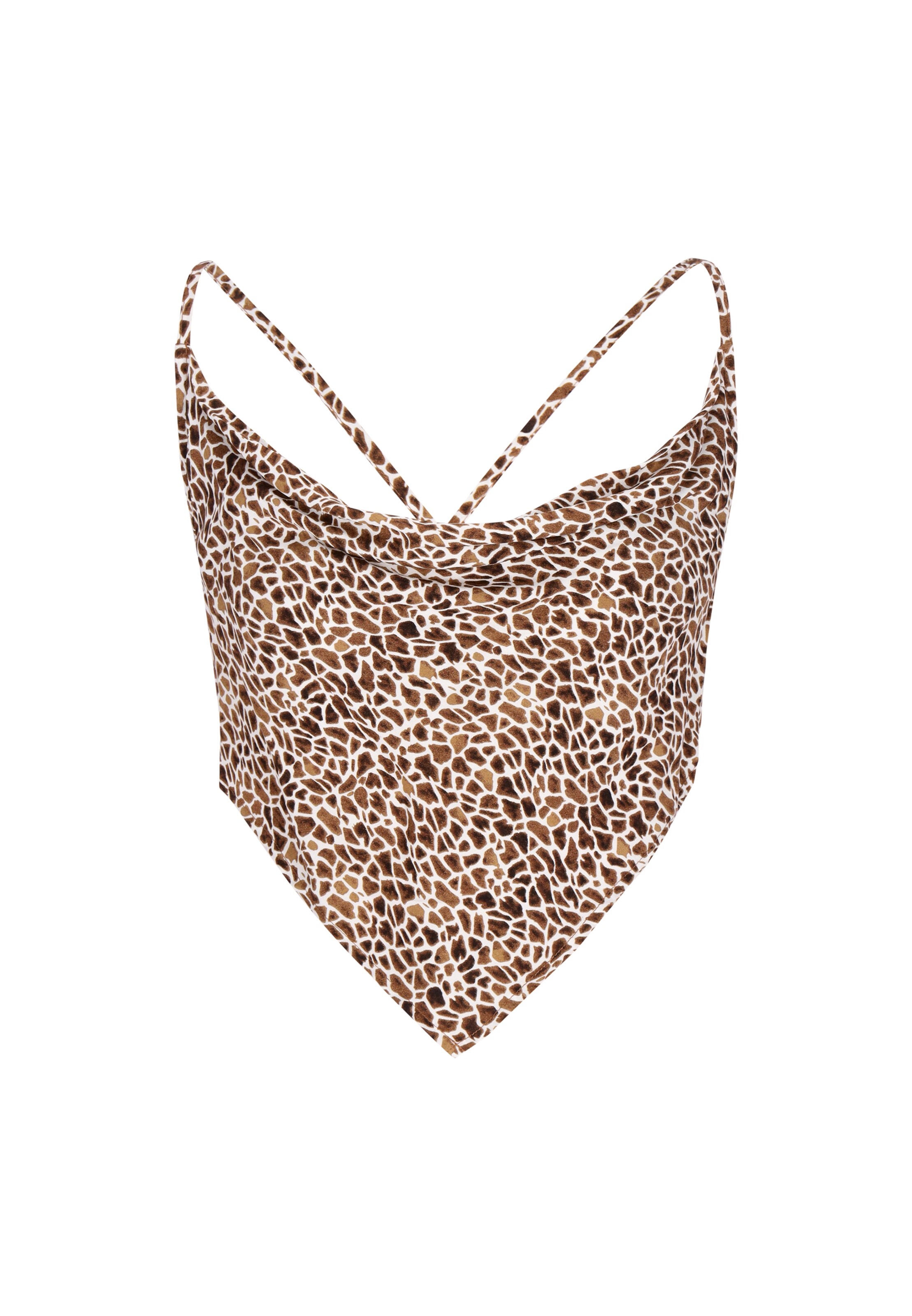 faina Top 'Festive' in Groen: voorkant