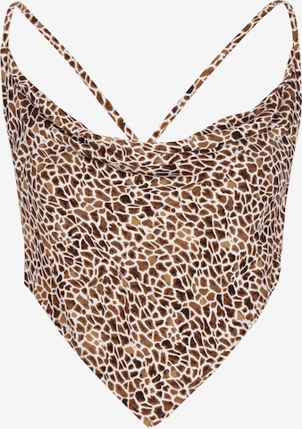 faina - Top 'Festive' en verde: frente