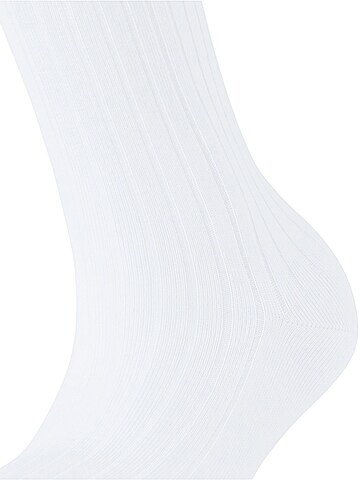 FALKE Socken 'Cotton Rib'‌‌ in Weiß