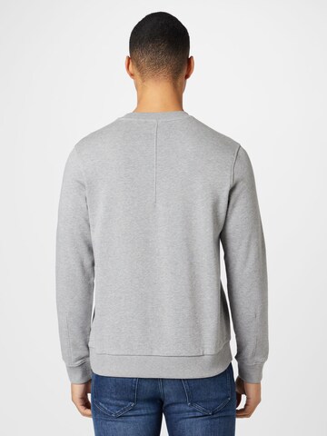 Sweat-shirt 'Salbo' BOSS Green en gris