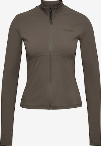 Hummel Sweatjakke i brun: forside