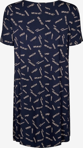 Zizzi - Camiseta de noche 'Mdelicate' en azul