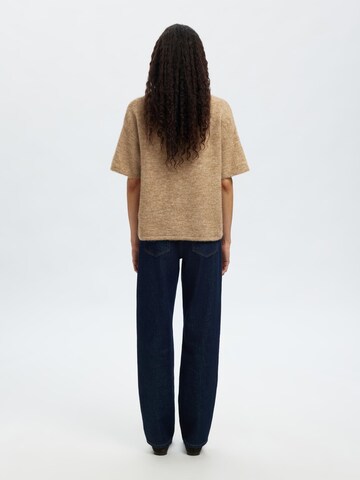 SELECTED Sweater in Beige