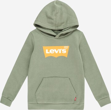 Levi's Kids Sweatshirt 'Batwing' in Groen: voorkant