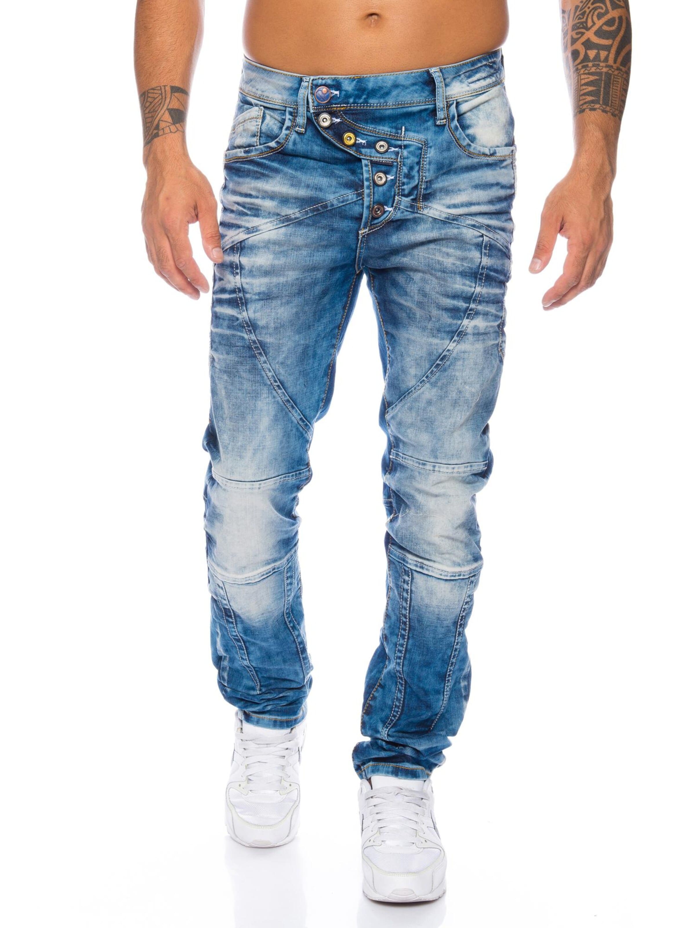 CIPO & BAXX Regular Jeans 'BJ346' in Blue: front