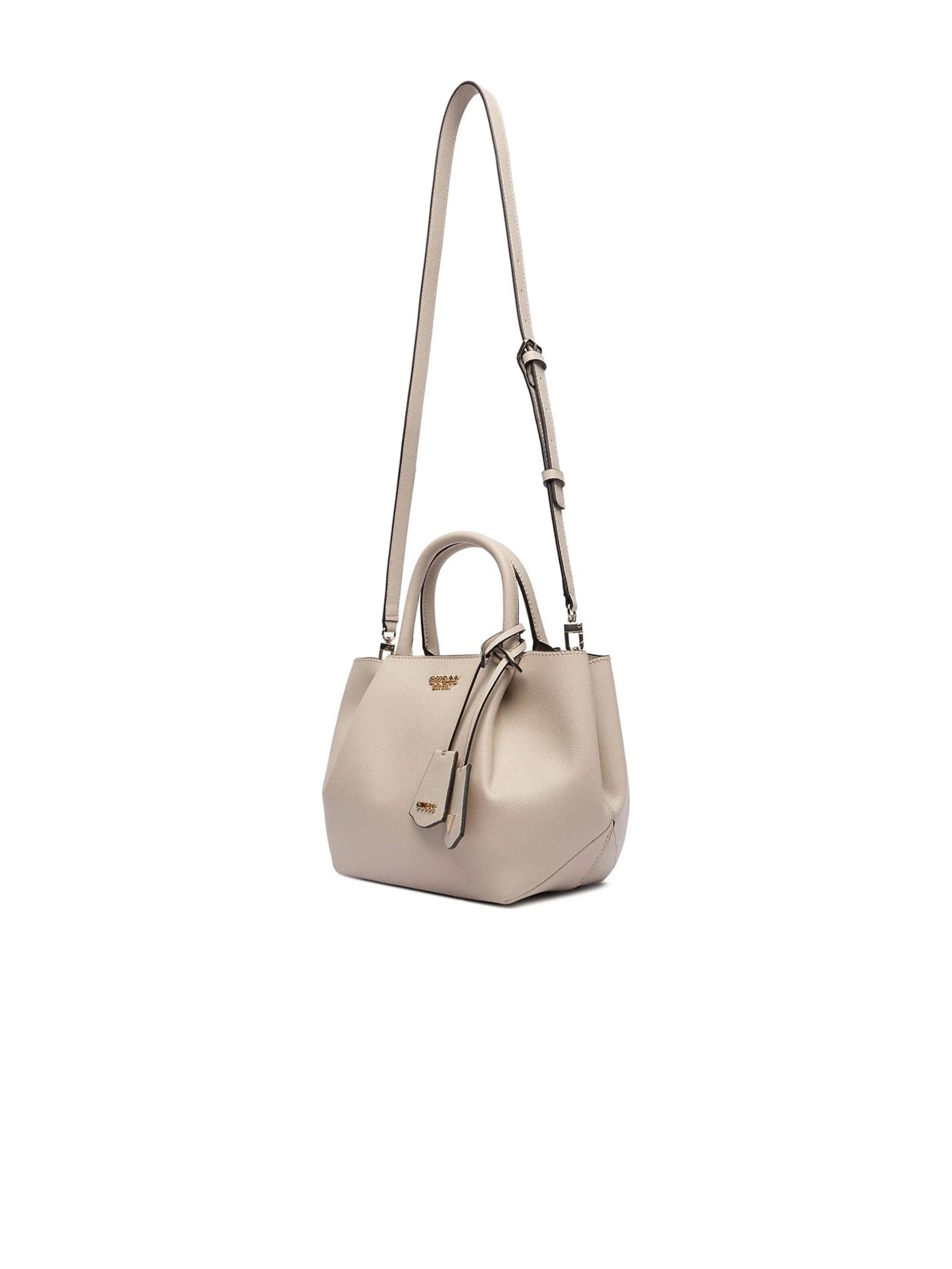 GUESS Handbag 'Amorette Girlfriend' in Grey