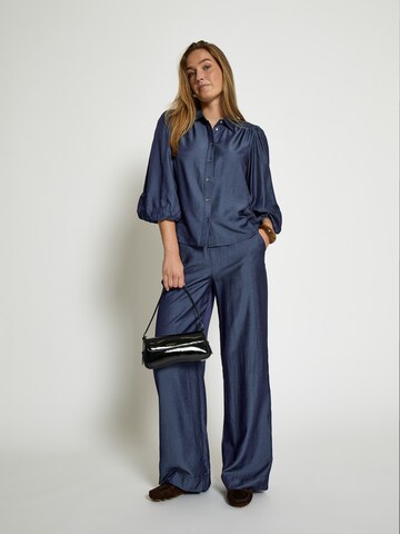 Peppercorn Blouse 'Bea' in Blauw