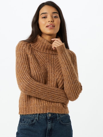 Pull-over ONLY en marron : devant