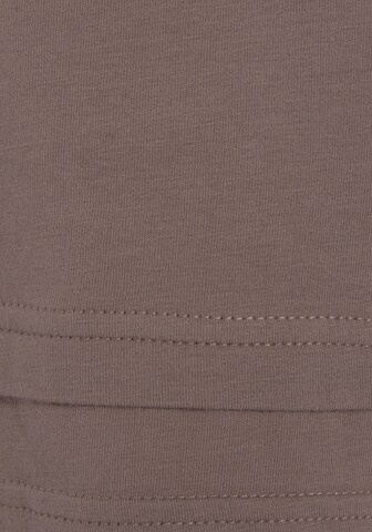 LASCANA Oversized Shirt in Brown