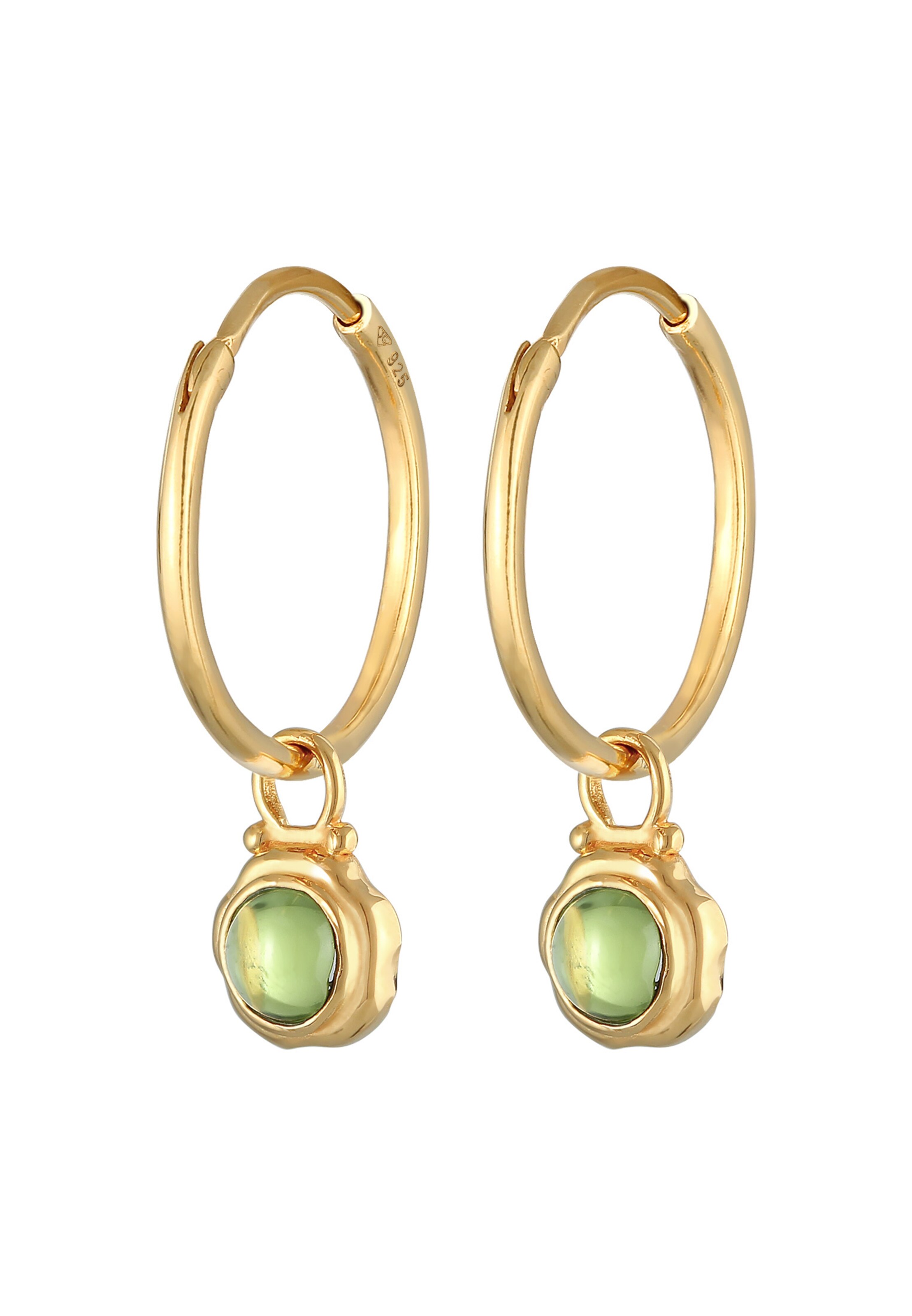 Boucles d'oreilles ELLI PREMIUM en or : devant