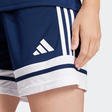 ADIDAS PERFORMANCE Loosefit Sportbroek 'Squa 25' in Blauw