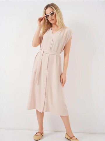 Abito camicia di Bigdart in beige