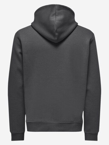 Only & Sons Sweatshirt 'Connor' in Grey