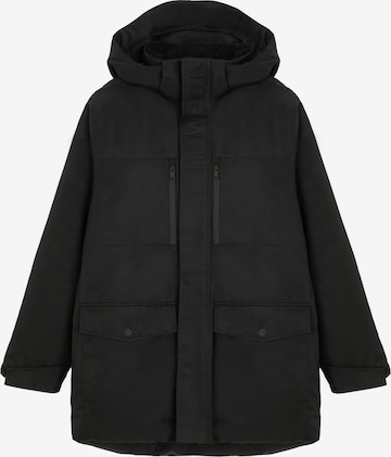 juoda NoWear Demisezoninė parka: priekis