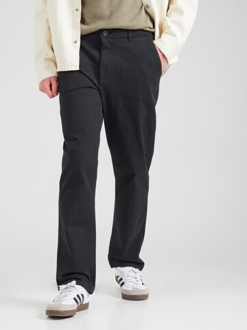 Regular Pantalon TOPMAN en noir : devant