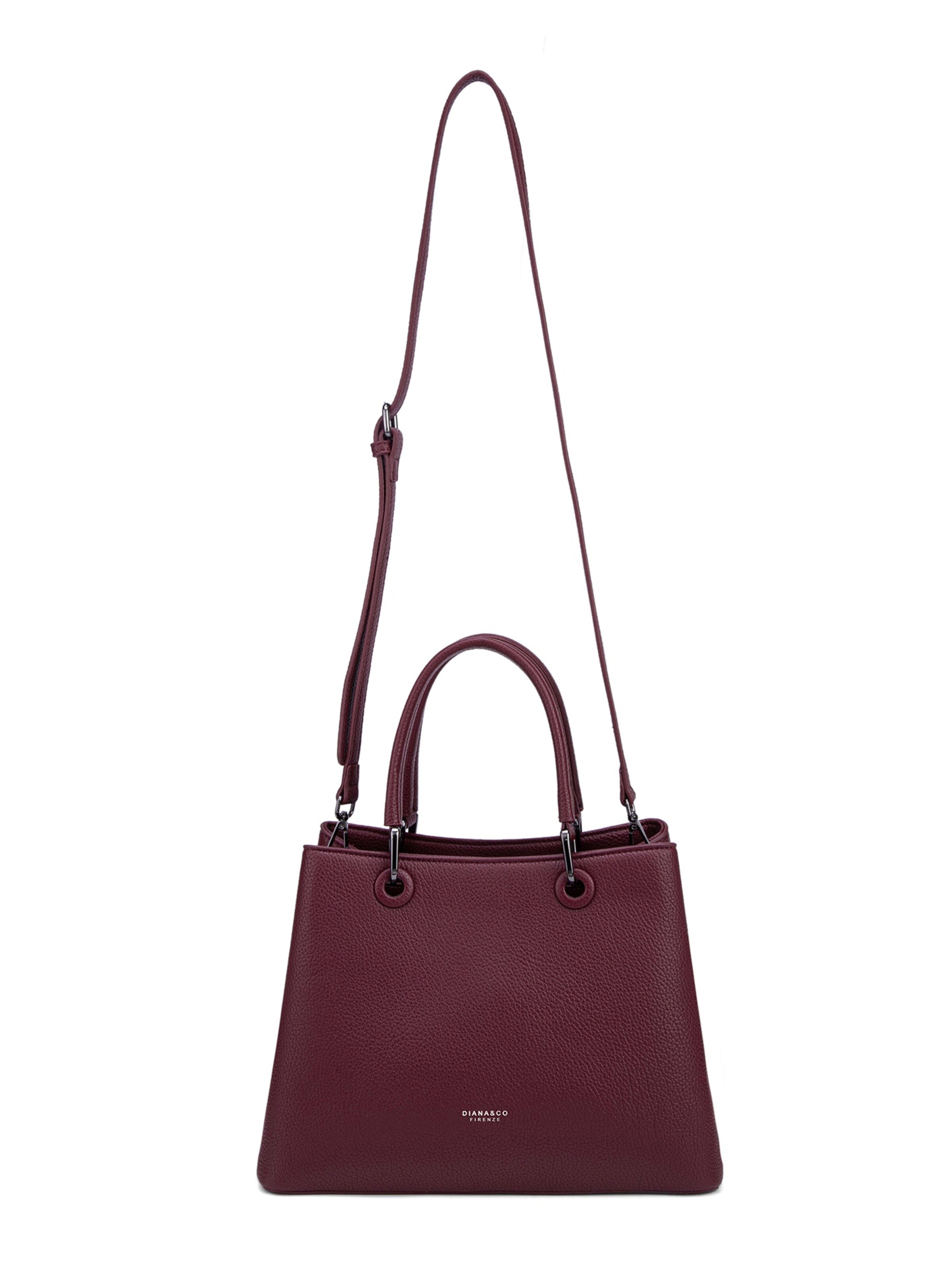 Diana&Co. Schoudertas in Rood: voorkant