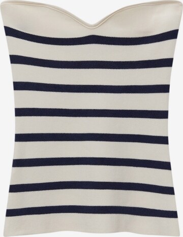 Pull&Bear Knitted top in Blue: front