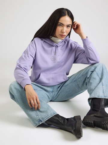 Calvin Klein Jeans Tréning póló 'CLASSIC' - lila: elől