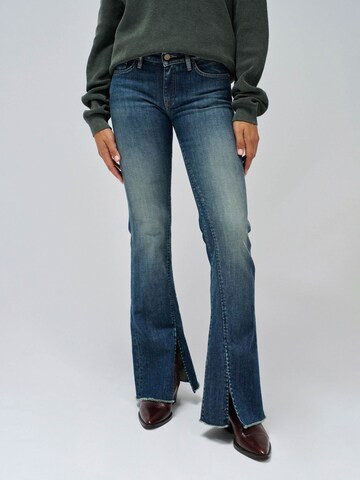 Salsa Jeans Flared Jeans 'Wonder' in Blauw: voorkant