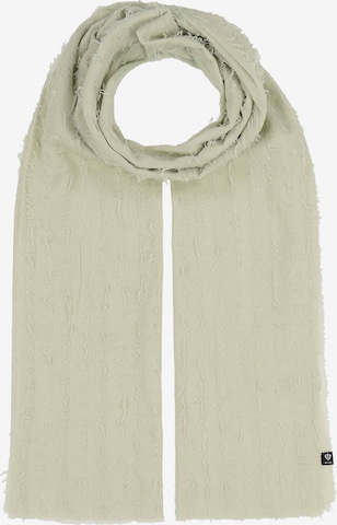 FRAAS Oversized Scarf in Green: front