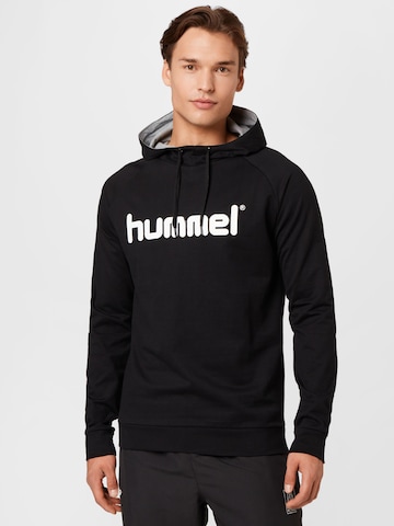 Hummel - Sweatshirt em preto: frente