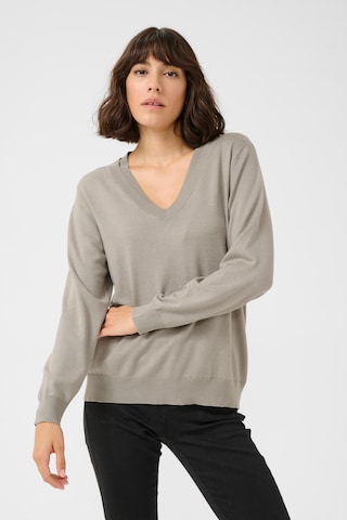 Kaffe - Pullover 'KALizza' em cinzento: frente