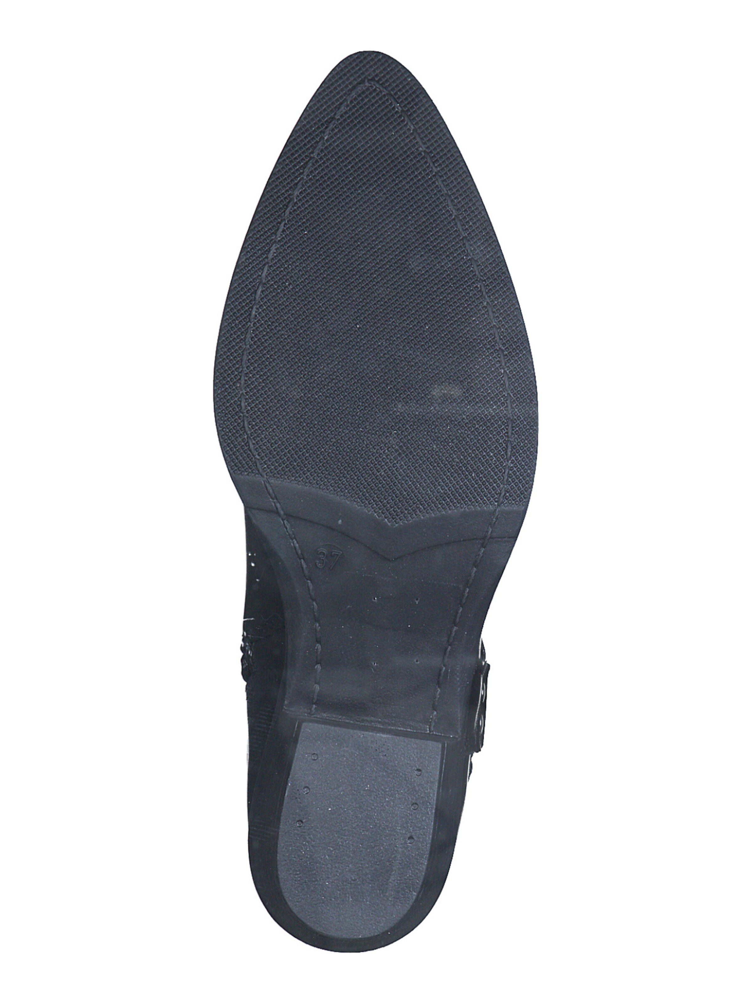 Bottes de cowboy Tamaris en noir