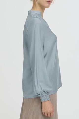 Chemisier 'HANNE' b.young en bleu