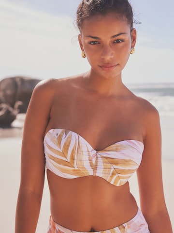 Next Bandeau Bikini Top in Beige