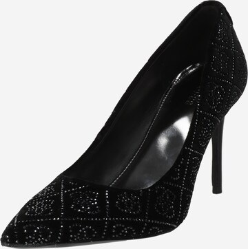 Pumps 'Rica' de la GUESS pe negru: față