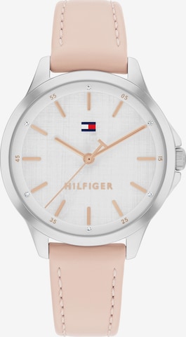 TOMMY HILFIGER Analoginen kello 'CHLOE' värissä vaaleanpunainen: etupuoli