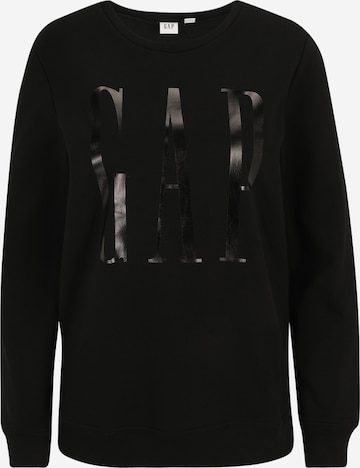 Sweat-shirt Gap Tall en noir : devant