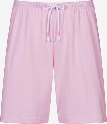 Pantalon de pyjama Mey en rose : devant