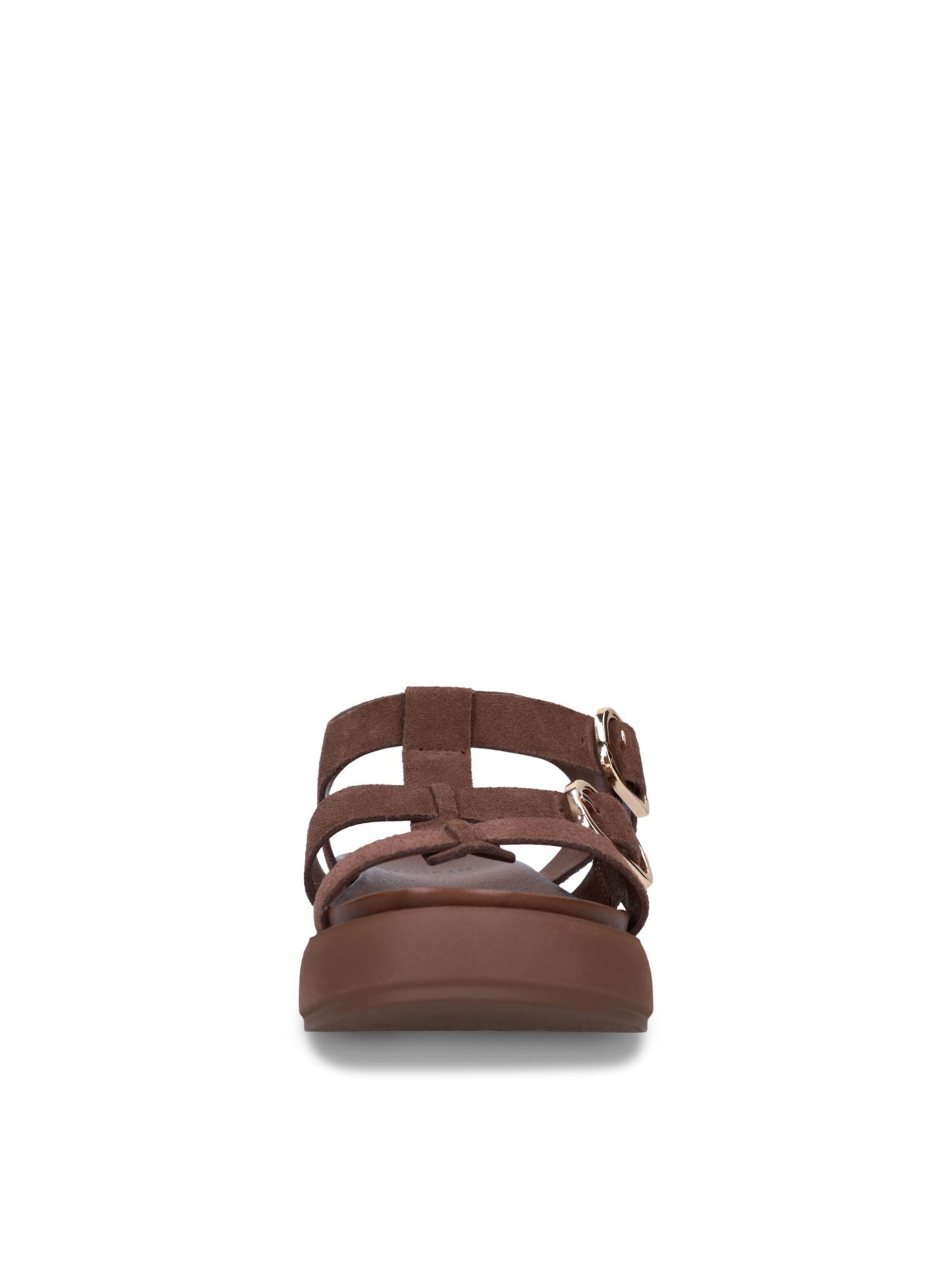 MANFIELD Sandaal in Bruin