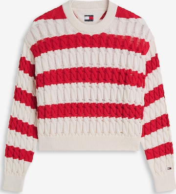 Tommy Jeans Pullover in Rot: Vorderseite