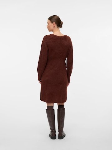 Robe MAMALICIOUS en marron
