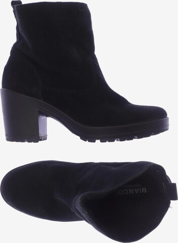 Bianco Dress Boots in 39 in Black: front