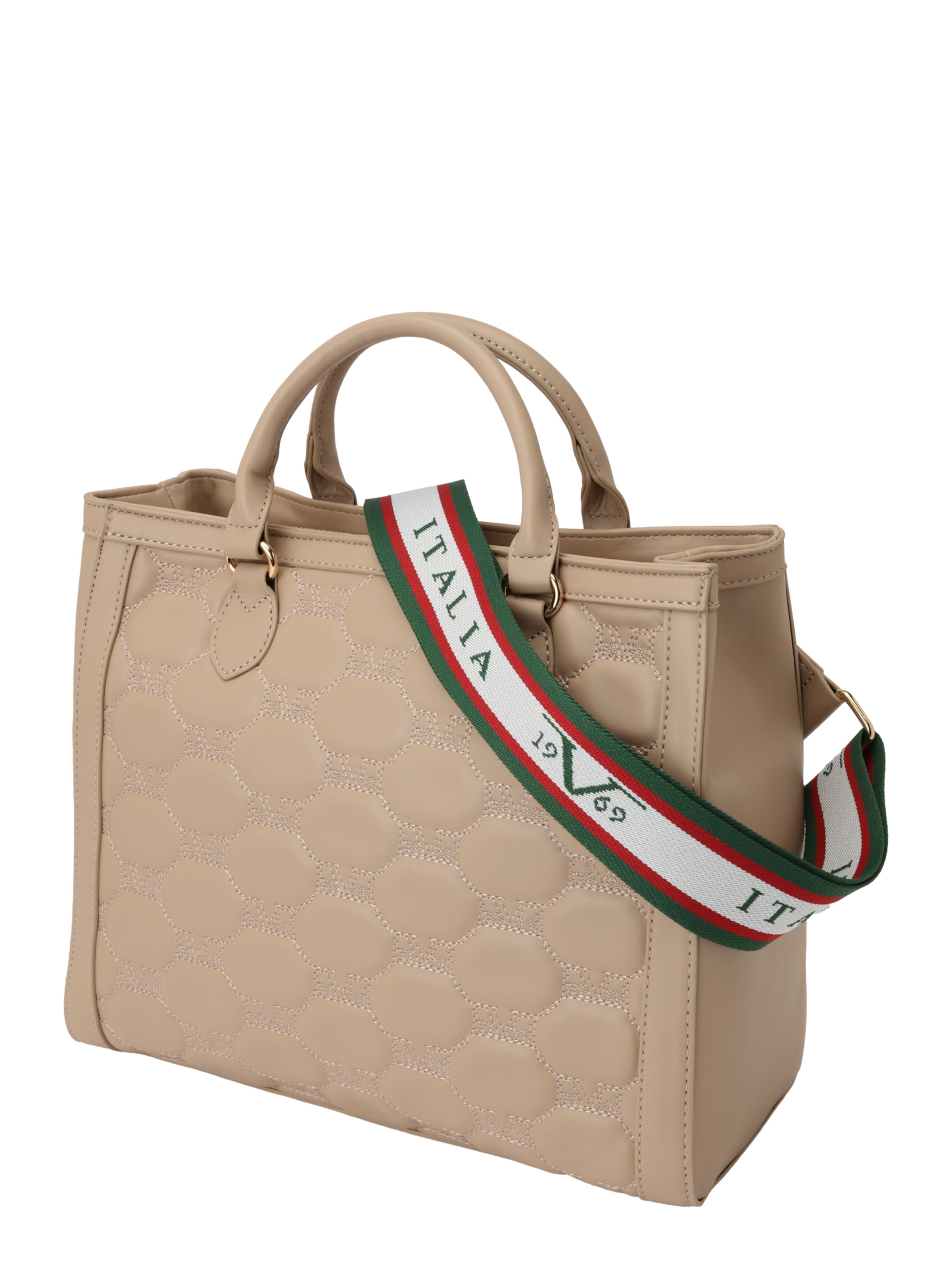 19V69 ITALIA Τσάντα χειρός 'Ella' σε πράσινο: μπροστά