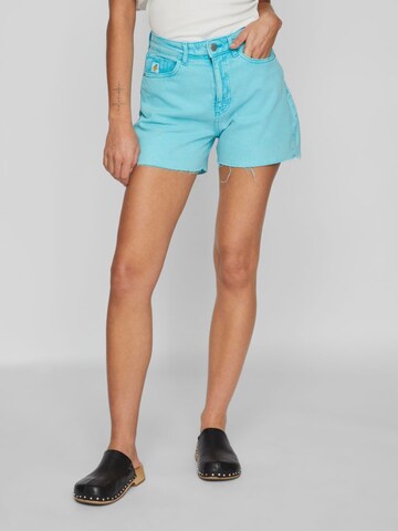 VILA Regular Shorts 'Pippa' in Blau