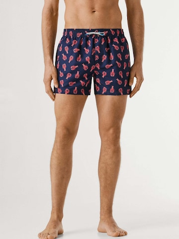 Pepe Jeans - Bermudas en azul: frente