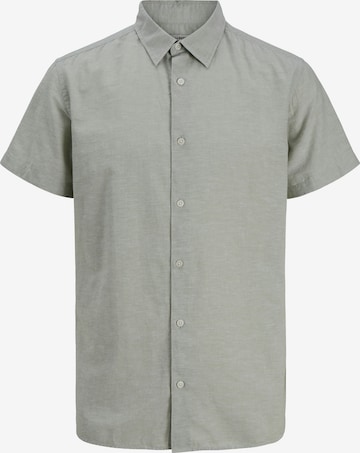JJ Rebel Regular fit Button Up Shirt in Green: front