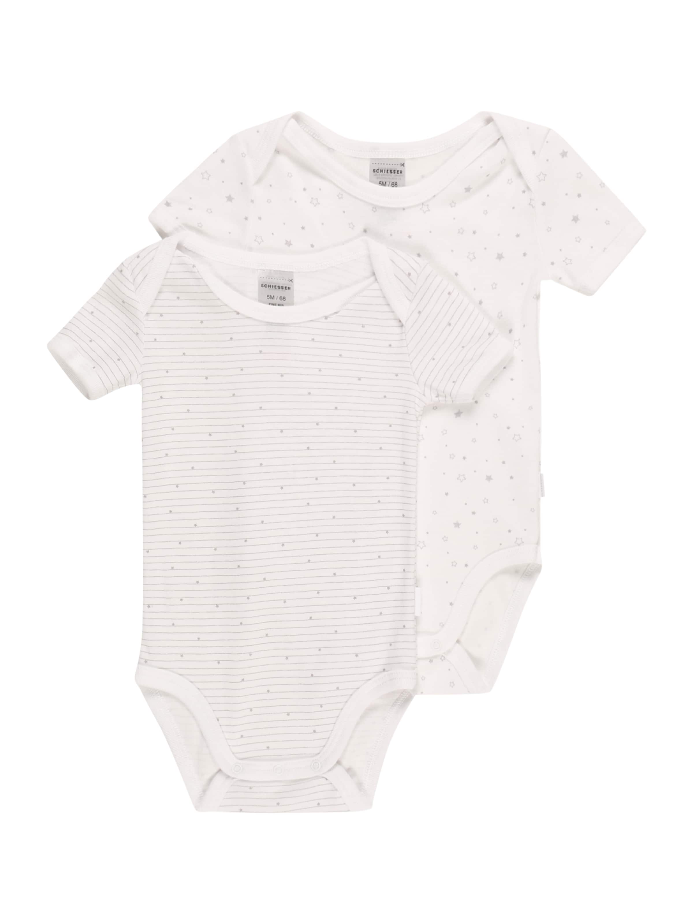 Barboteuse / body ' Original Classics ' SCHIESSER en blanc : devant